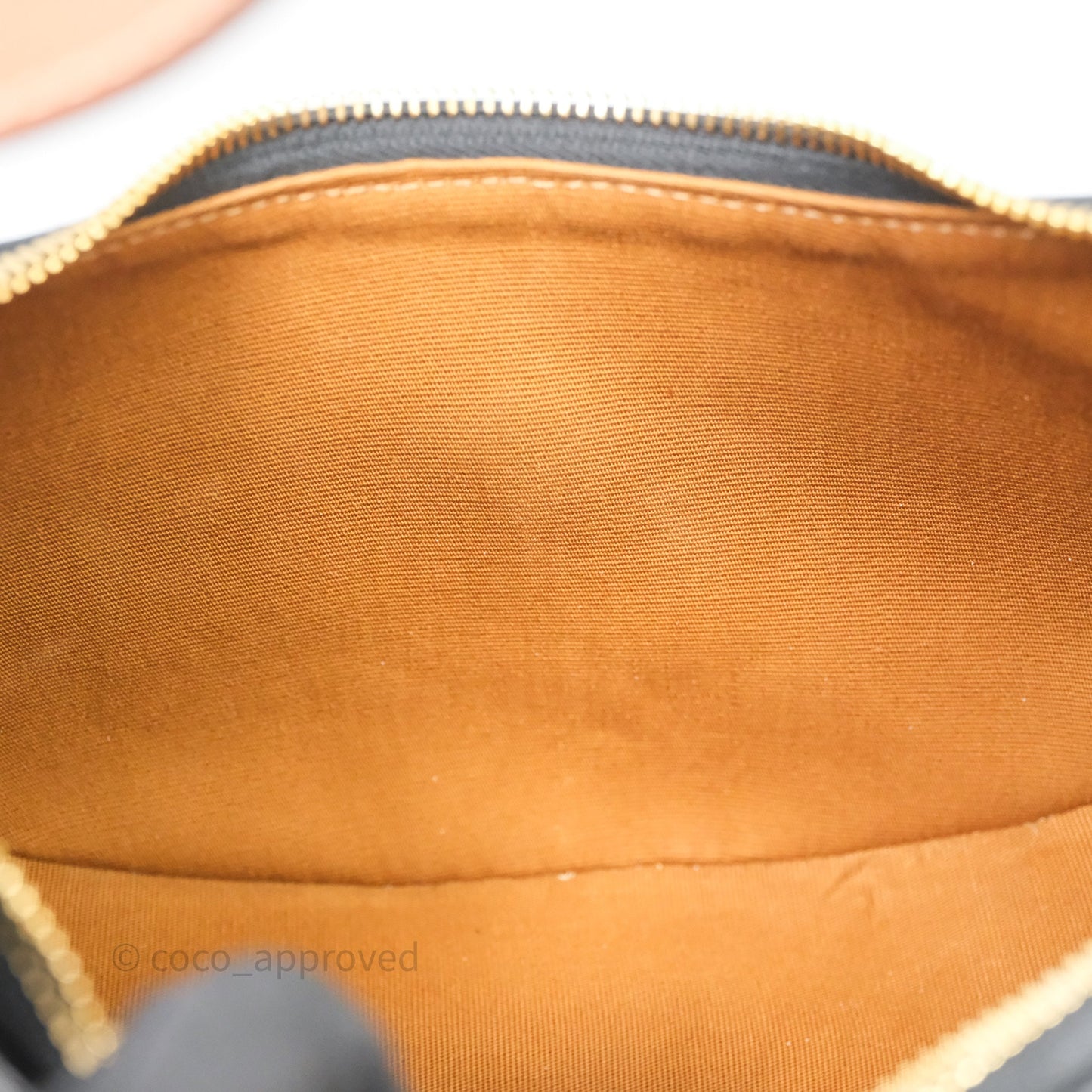 Celine Medium Ava Triomphe Bag Triomphe Canvas Tan Calfskin