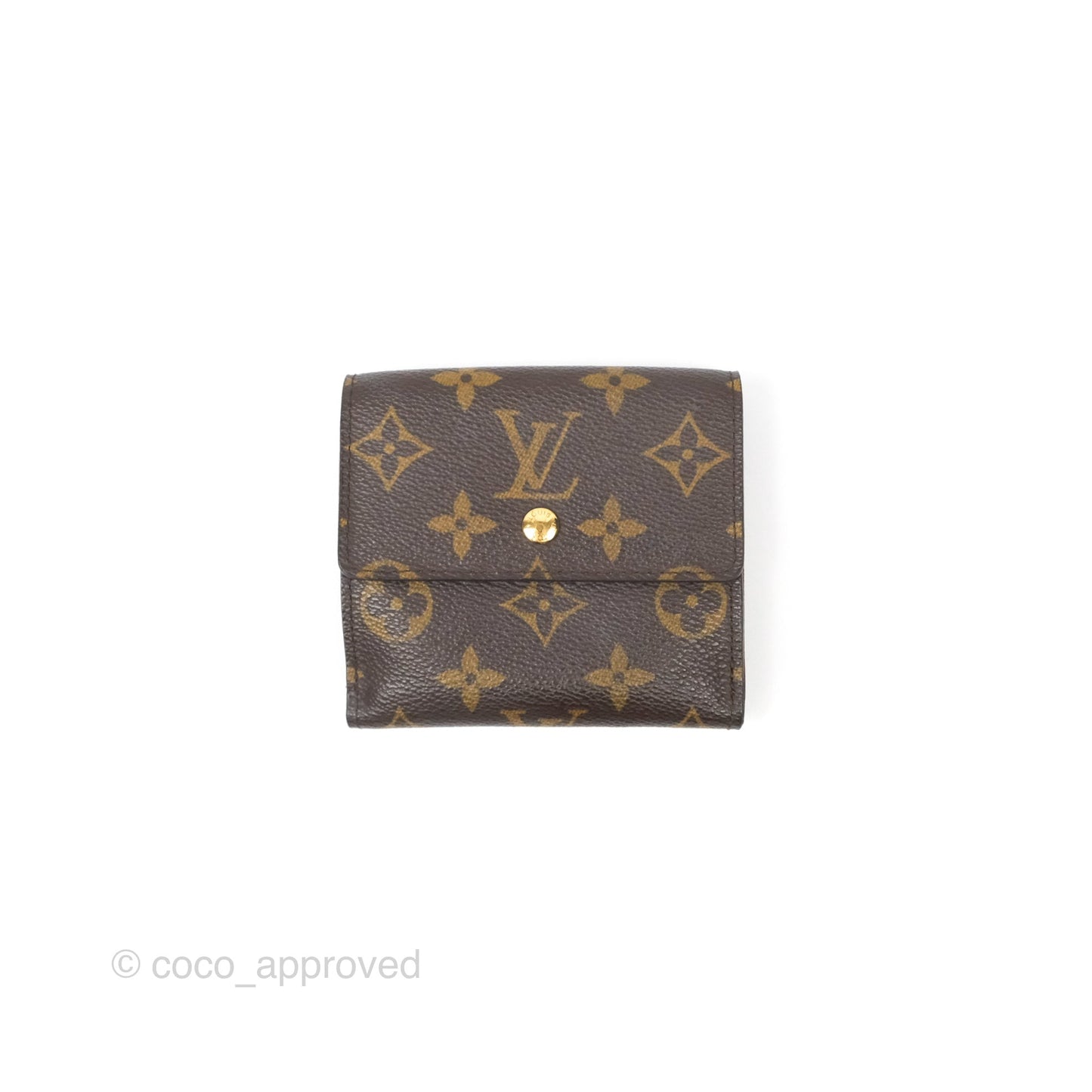 Louis Vuitton Short Wallet Monogram Canvas