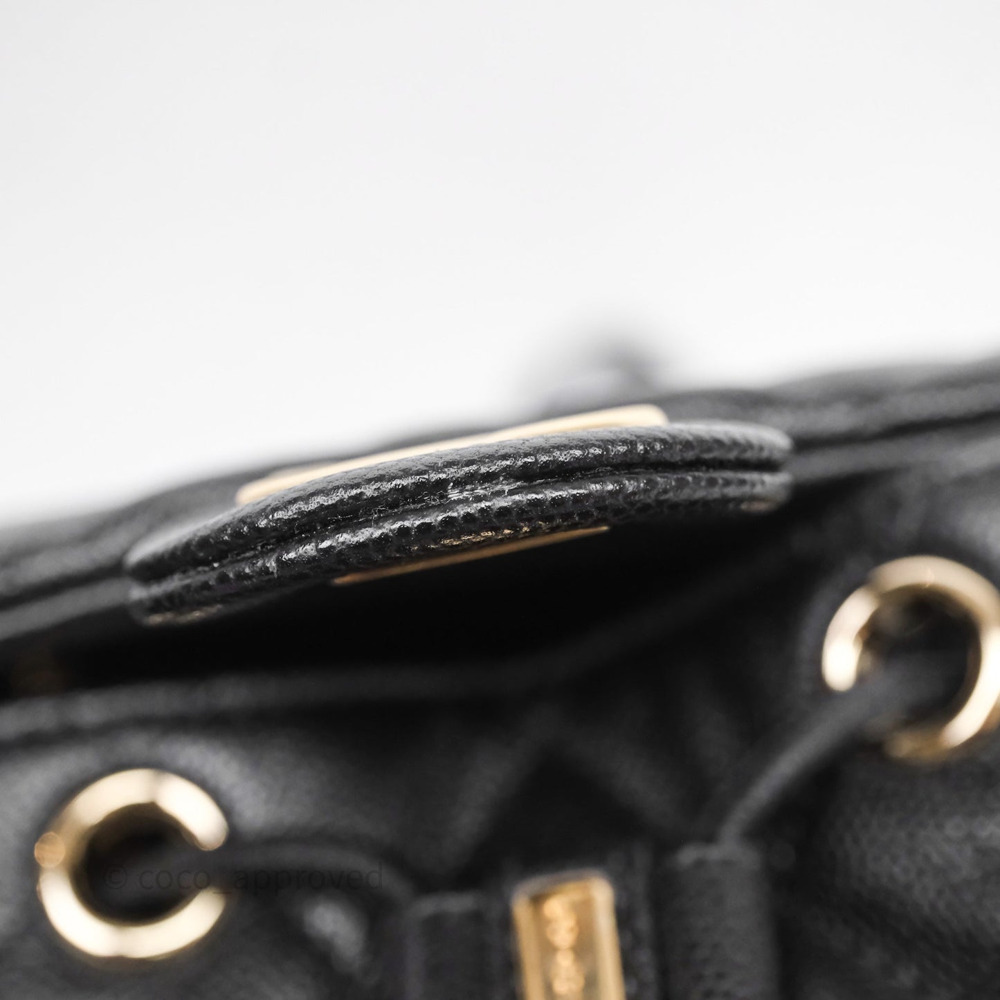 Chanel Urban Spirit Mini Black Caviar Backpack Gold Hardware
