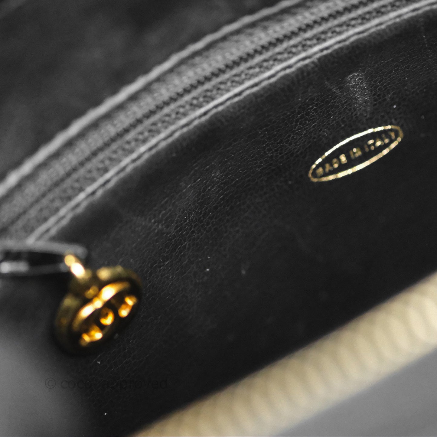 Chanel Vintage Tote Black 24K Gold Hardware