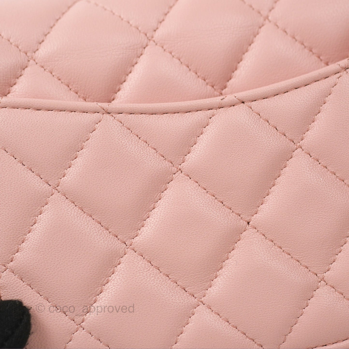Chanel Quilted Mini Rectangular Flap Baby Pink Lambskin Gold Hardware