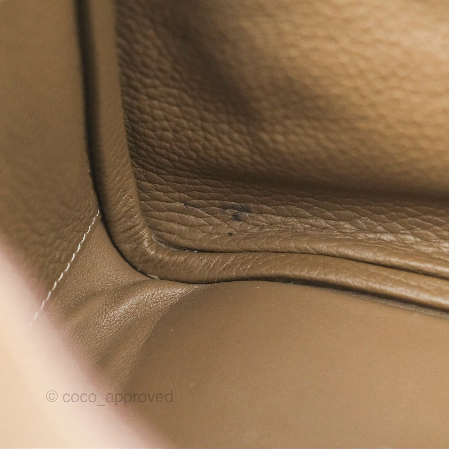 Hermès Lindy 26 Etoupe Clemence Palladium Hardware