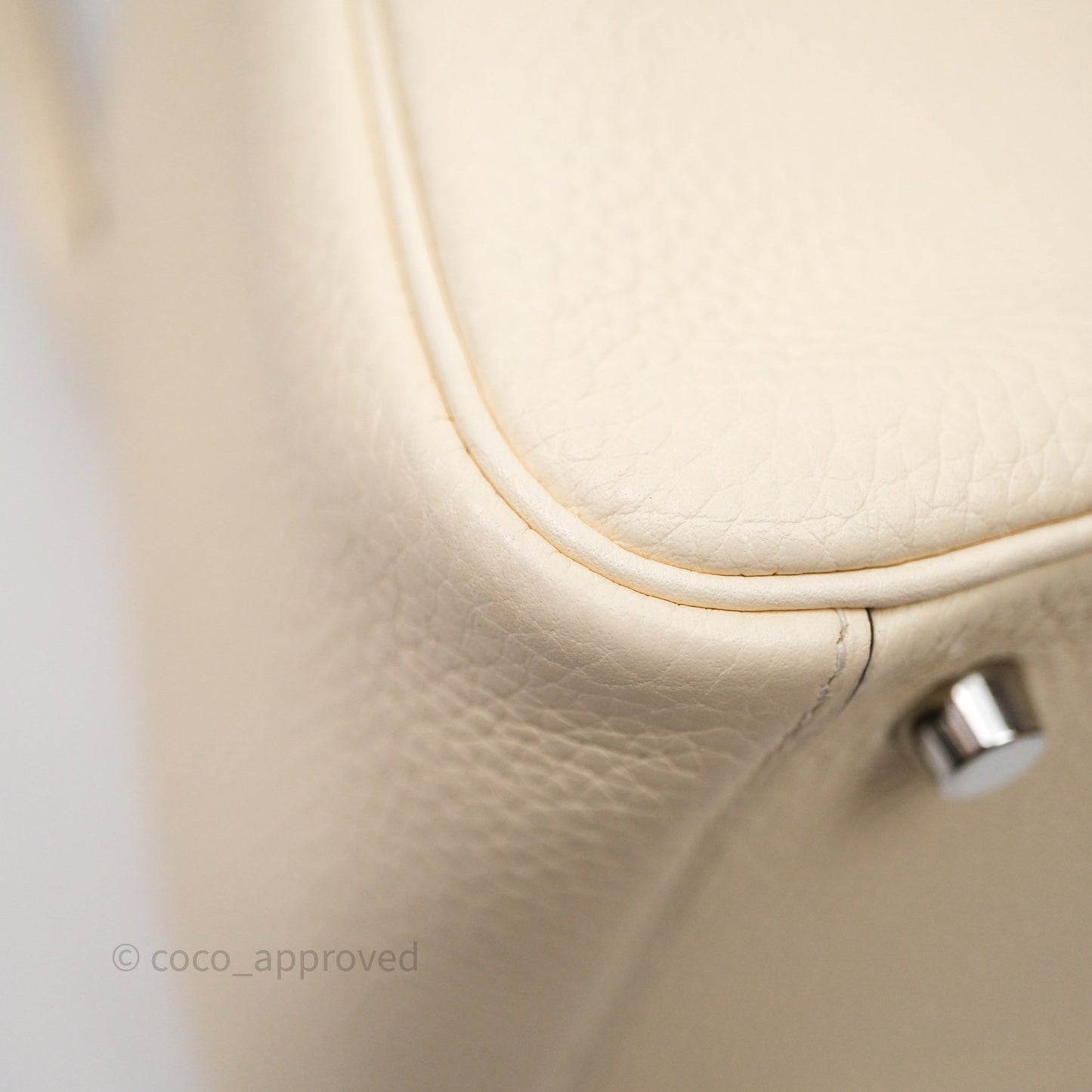 Hermès Lindy 26 Nata I2 Taurillon Clemence Palladium Hardware