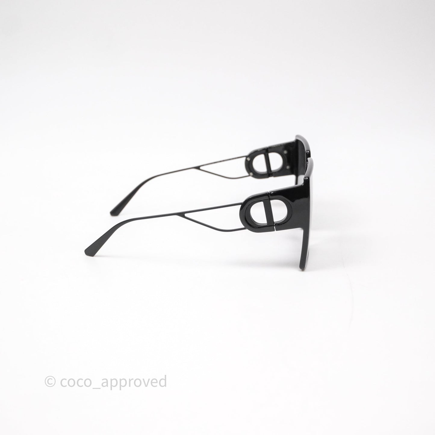 Christian Dior 30 Montaigne Square Sunglasses Black