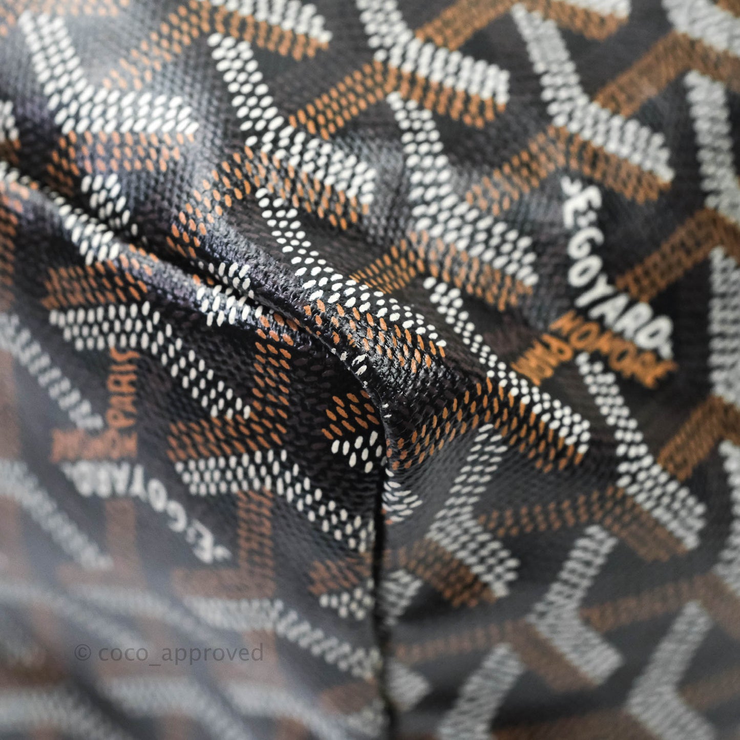Goyard Saint Louis Black/Tan PM⁣⁣⁣⁣⁣⁣⁣⁣⁣⁣⁣⁣⁣⁣⁣⁣⁣⁣⁣⁣