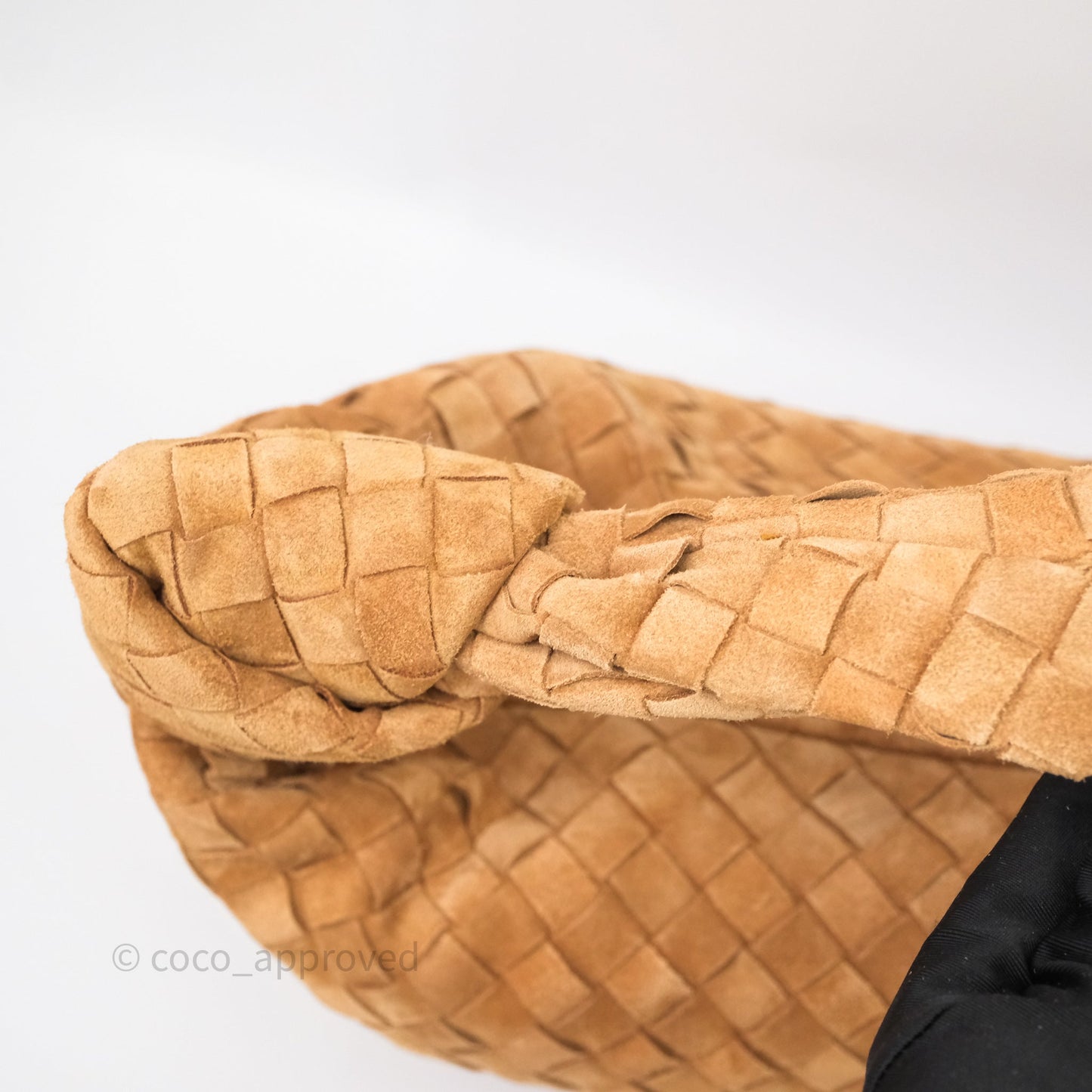 Bottega Veneta Classic Jodie Brown Suede Intrecciato