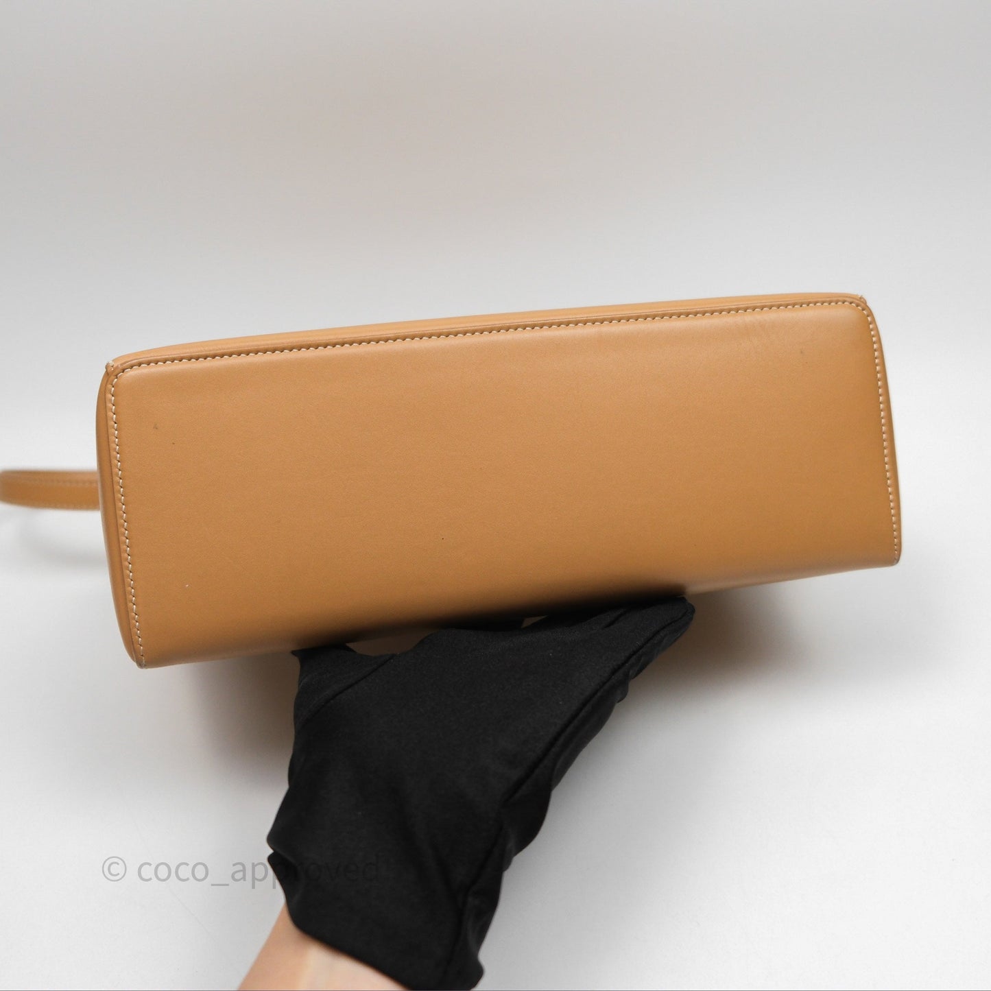 Loro Piana Extra Bag L27 Light Bamboo Calfskin Gold Hardware
