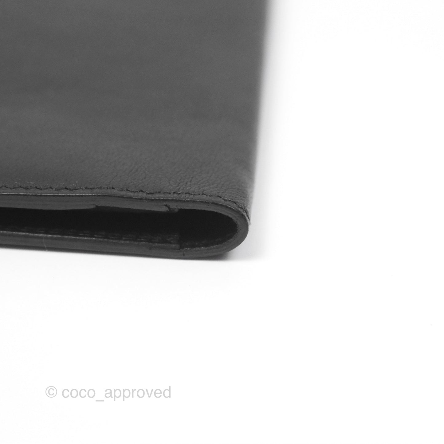 Hermès Citizen Twill Long Wallet Black Swift