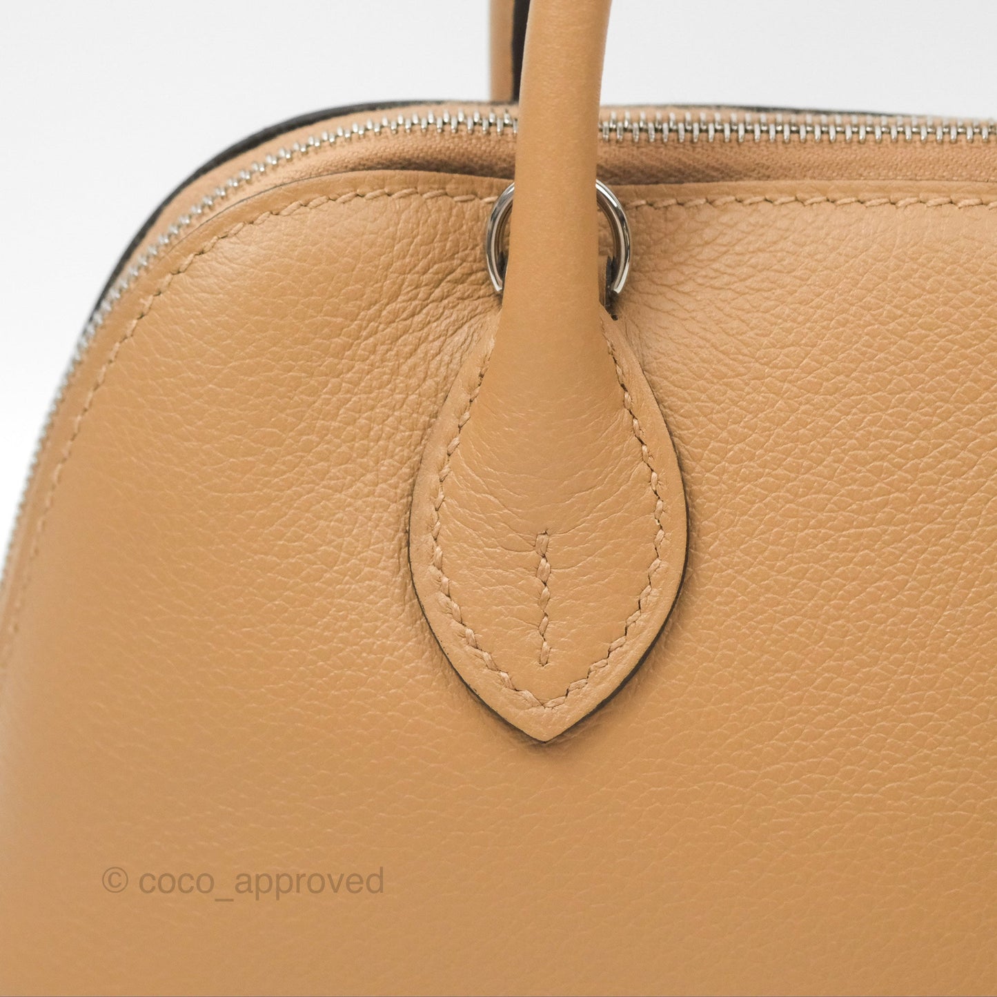 Hermès Bolide Mini 1923 Chai 0M Evercolor Palladium Hardware