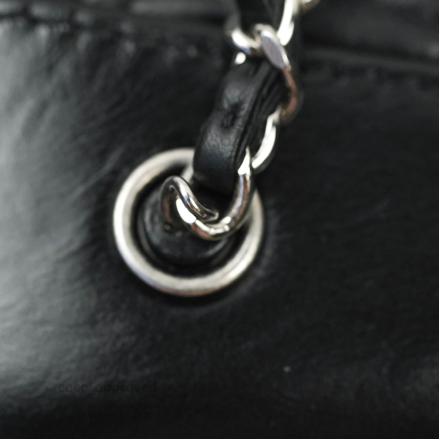 Chanel Small Gabrielle Backpack Black Aged Calfskin