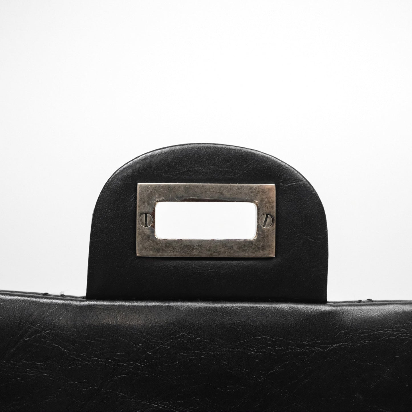 Chanel Reissue Quilted Aged Calfskin Black Ruthenium Hardware 226
