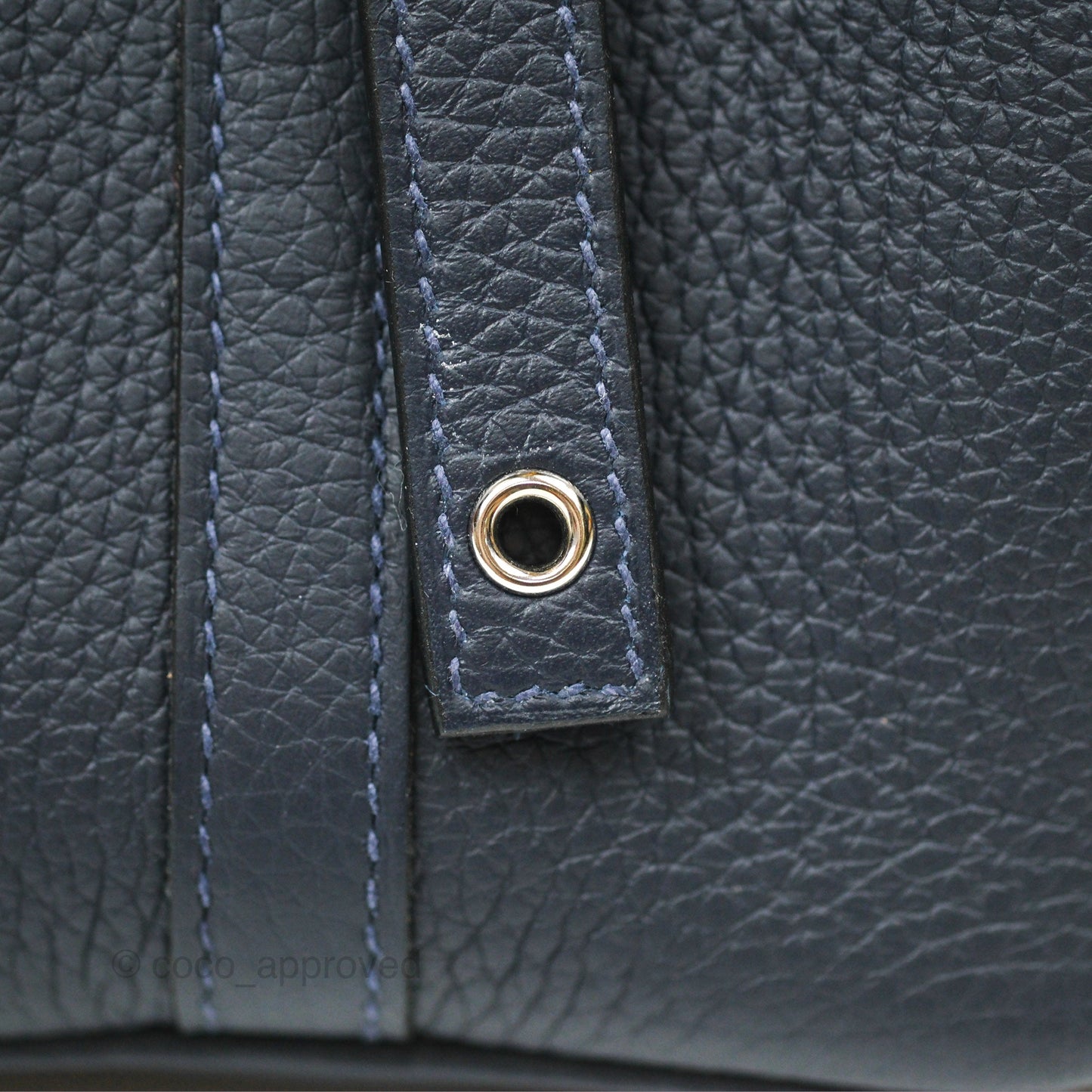 Hermès Picotin 18 Lock Bleu Nuit 2Z Palladium Hardware
