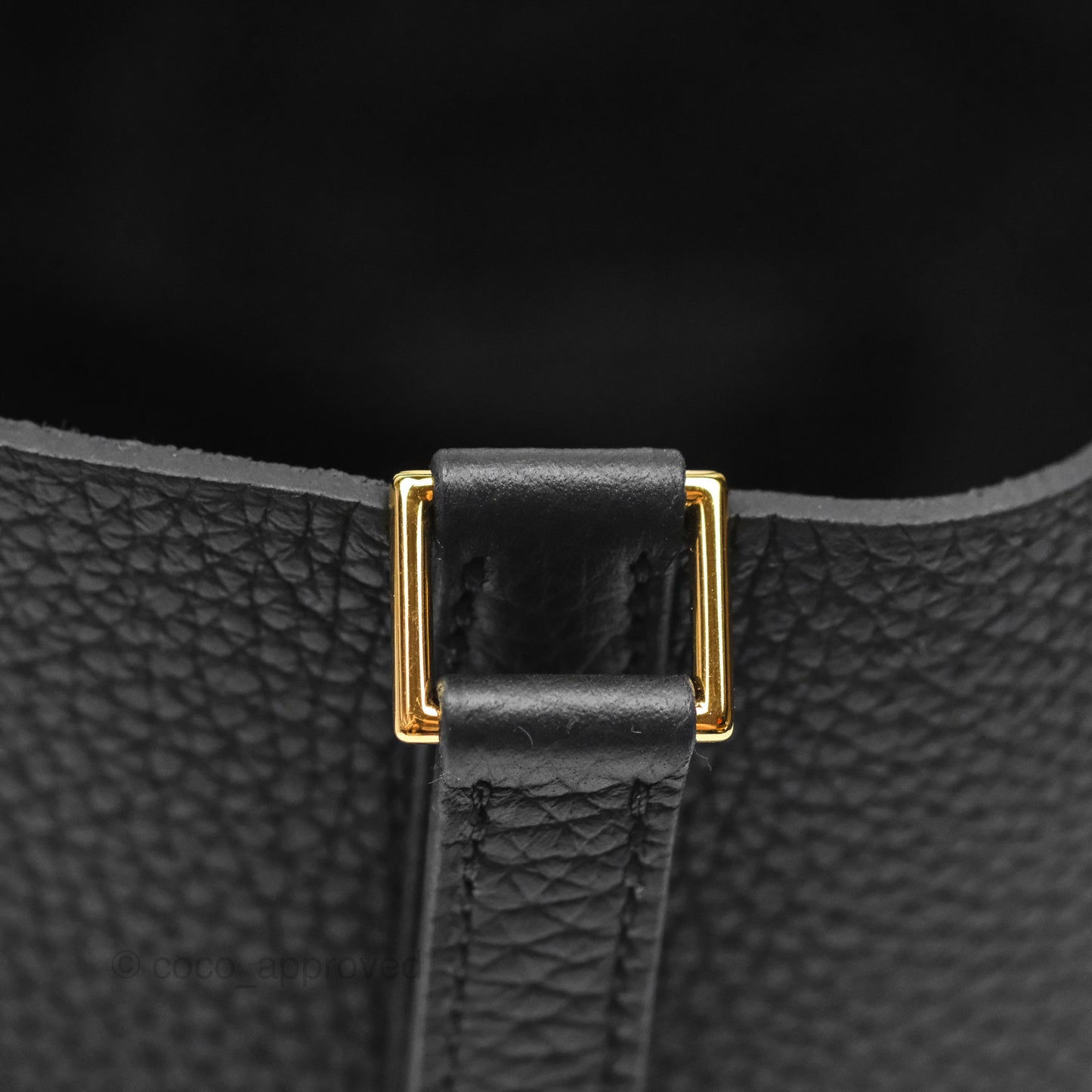 Hermès Picotin Lock 18 Noir 89 Taurillon Clemence Gold Hardware