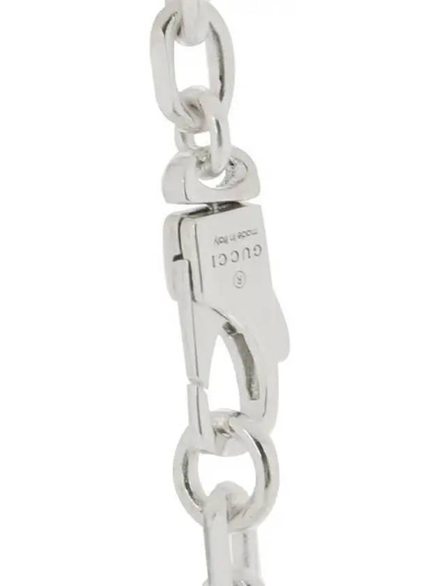 Luxury Gucci Trending 2025 Trademark Chain Pendant Necklace Silver