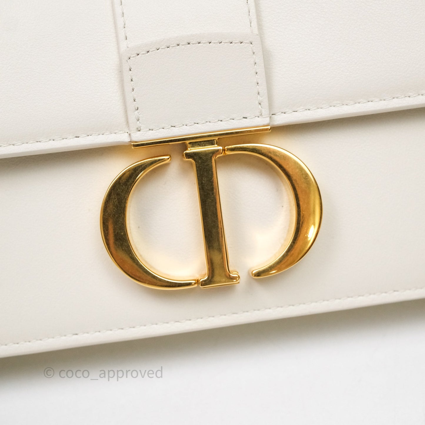 Christian Dior Miss Montaigne Mini Bag Latte Smooth Calfskin
