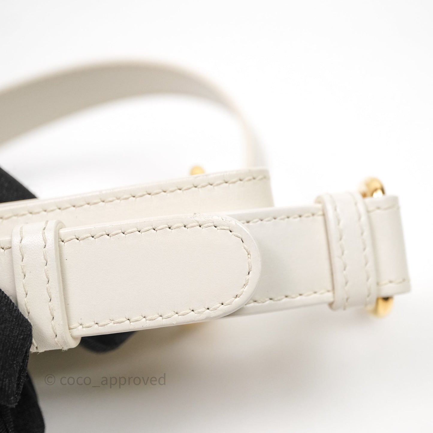 Dior Medium Bobby Bag Off White Calfskin Gold Hardware