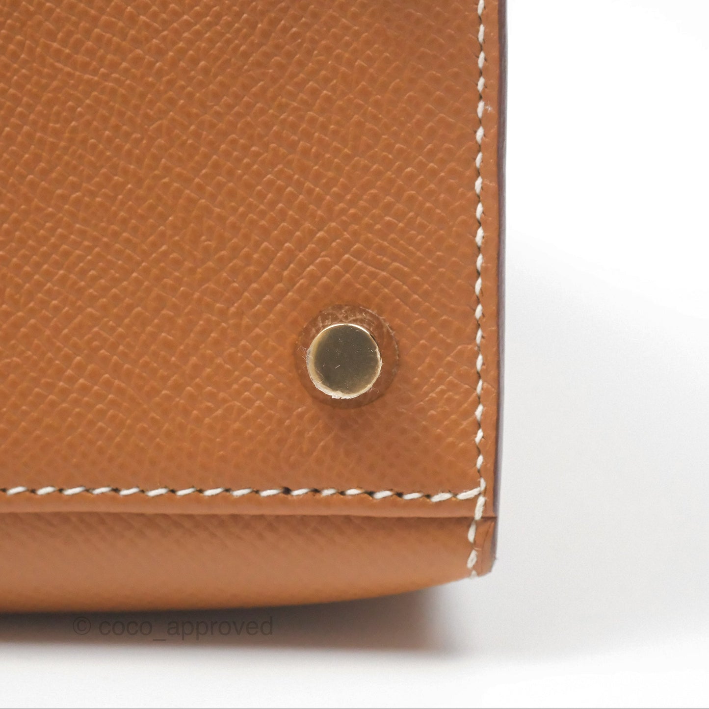 Hermès Kelly 25 Sellier Gold 37 Epsom Gold Hardware