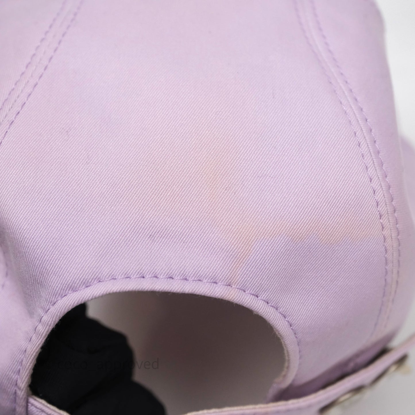 Hermes Miles H Circle Cap Lilas Purple