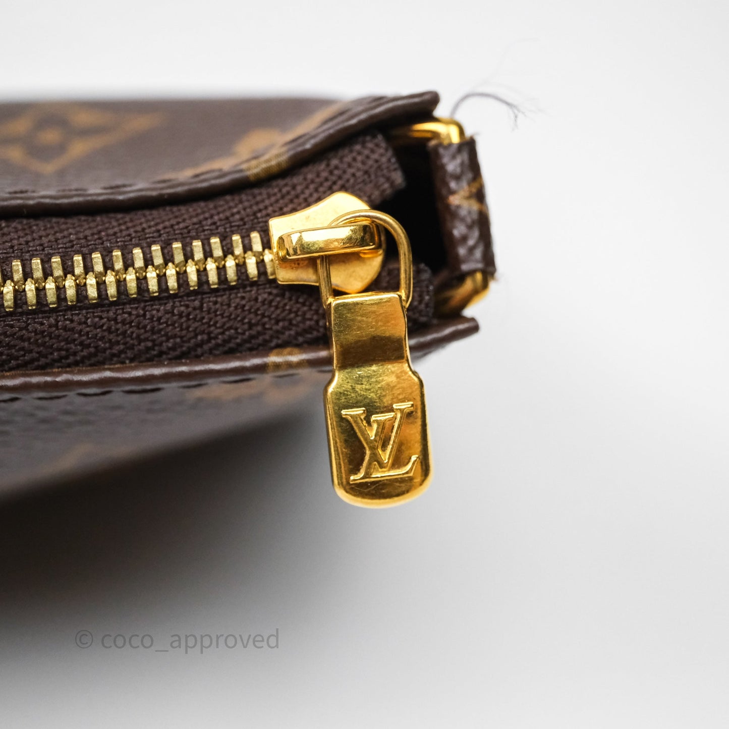 Louis Vuitton Multi Pochette Accessories Khaki Monogram Canvas