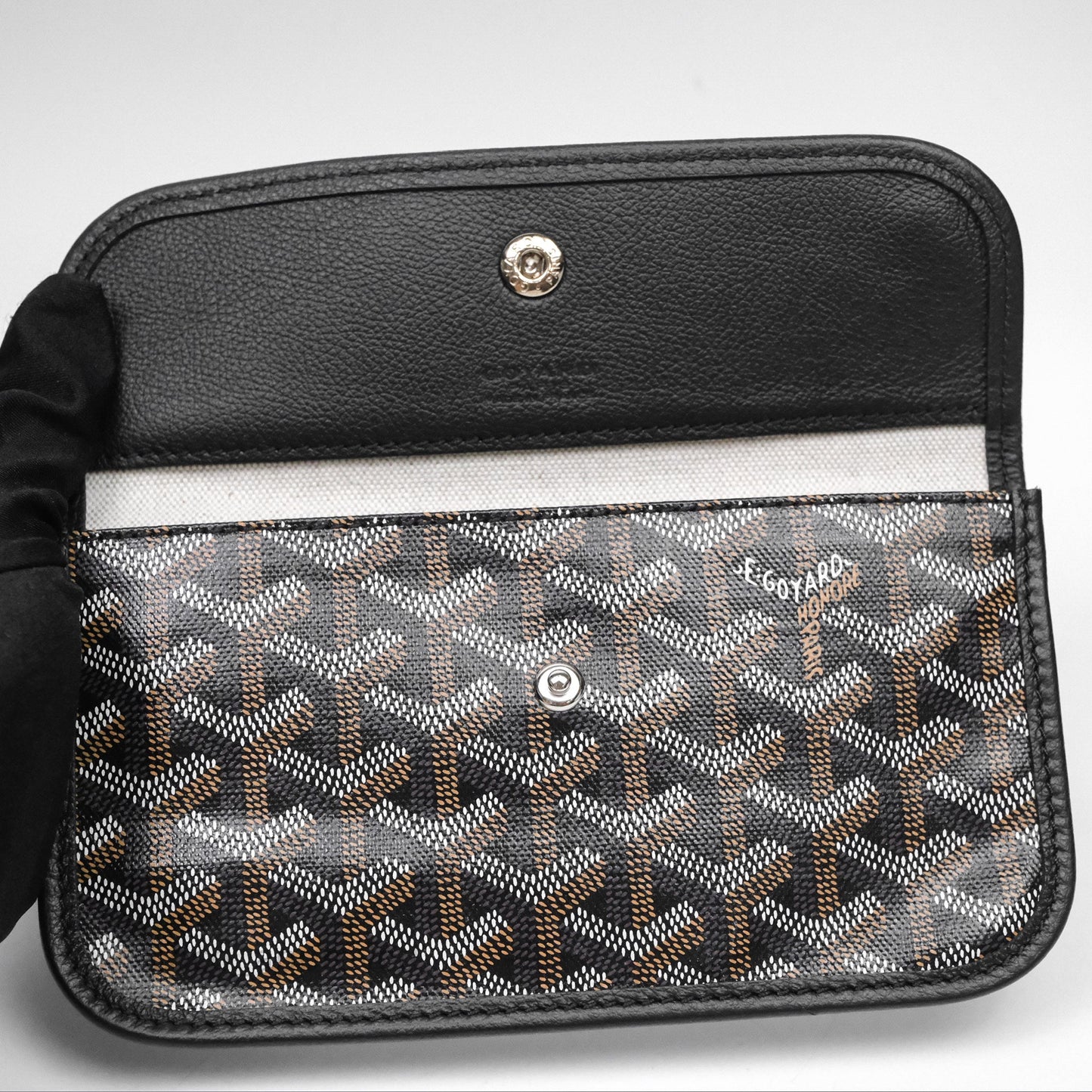 Goyard St Louis Tote PM Black