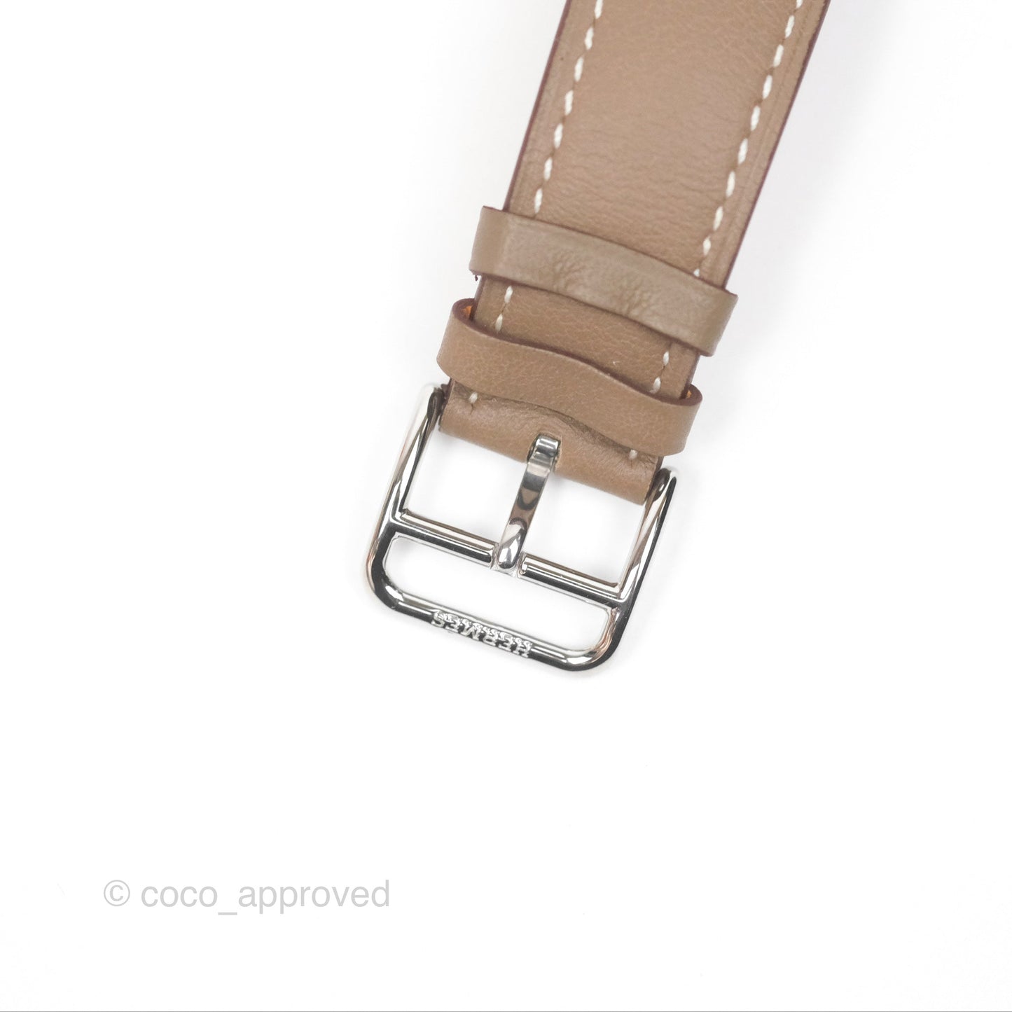 Hermès Montre Arceau Watch 40mm Etoupe Palladium Hardware