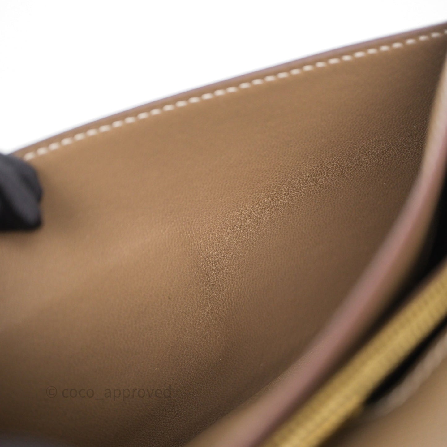 Hermès Constance To Go Wallet Etoupe 18 Epsom Gold Hardware