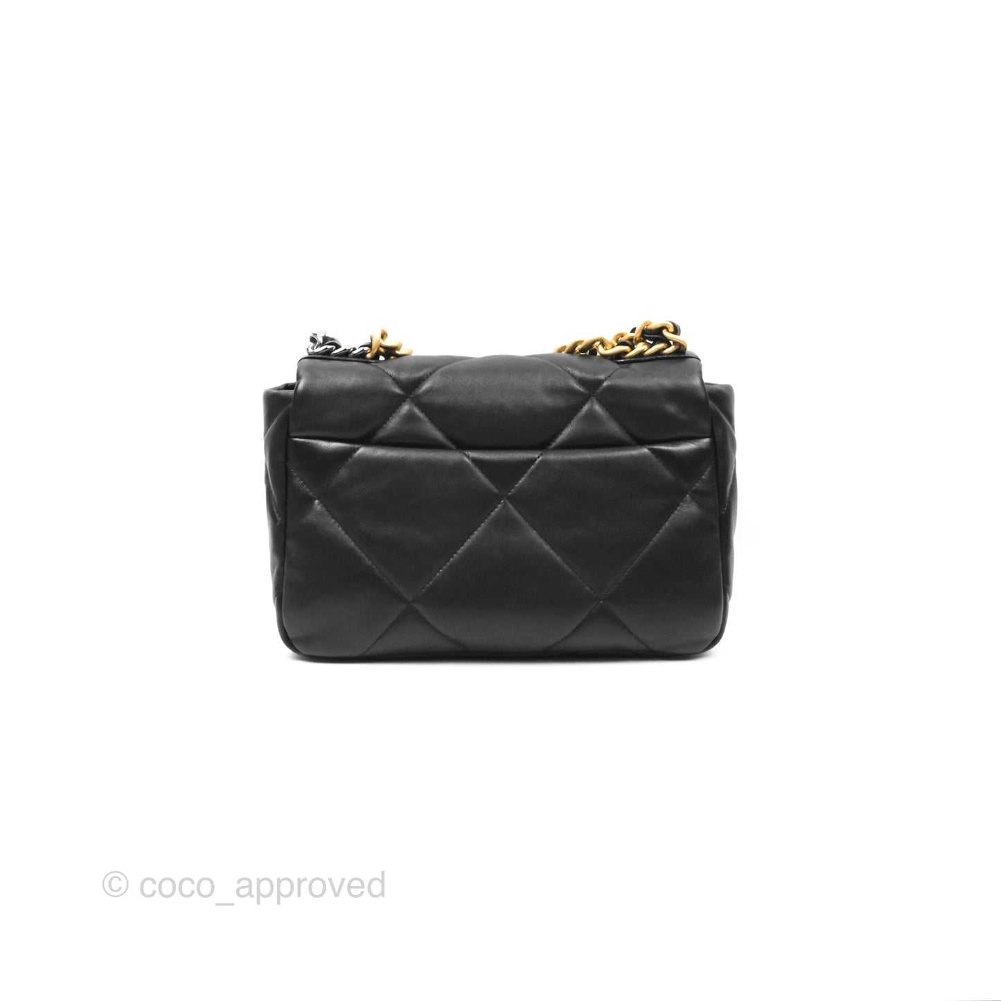 Chanel 19 Small Black Mixed Hardware