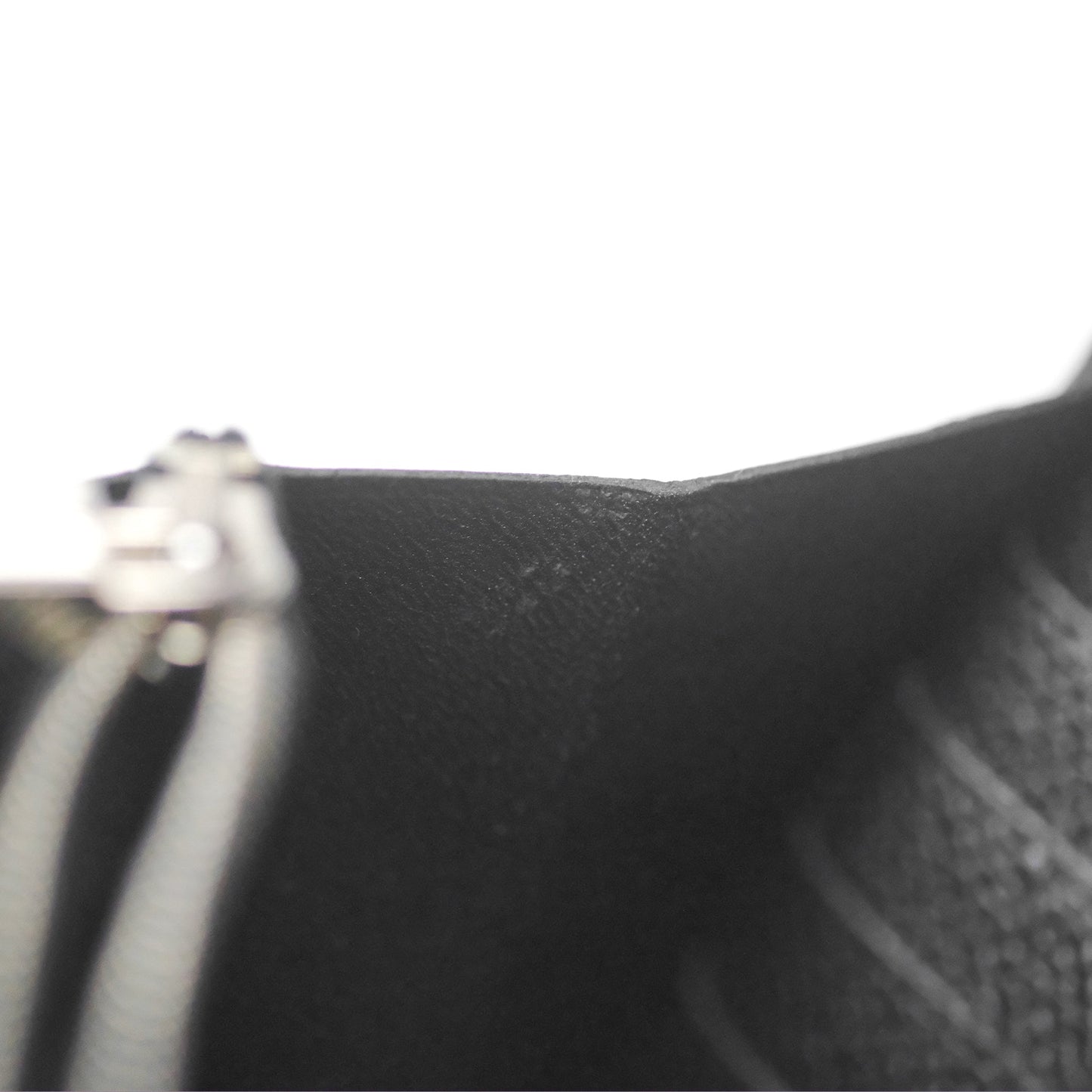 Hermès Kelly Wallet Black Noir 89 Epsom Palladium Hardware