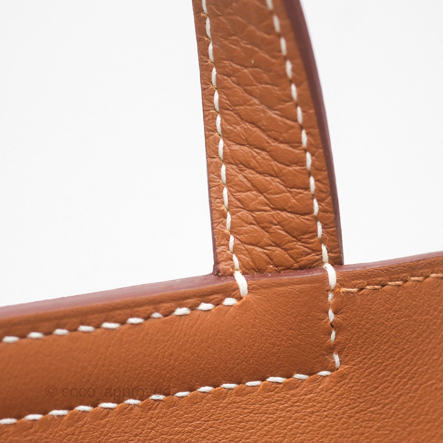 Hermès Halzan 25 Gold Clemence Gold Hardware