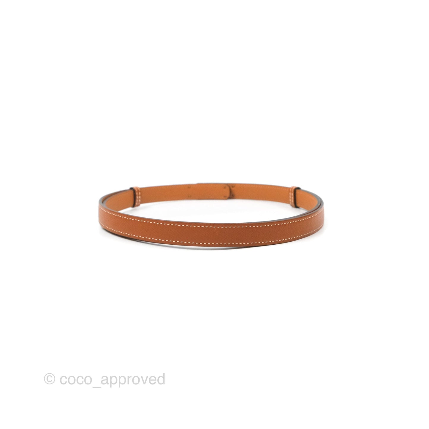 Hermès Kelly Buckle Belt Gold Epsom Gold Hardware