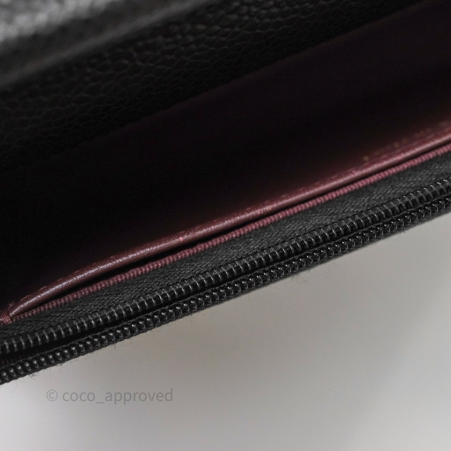 Chanel Quilted WOC Black Caviar Gold Hardware