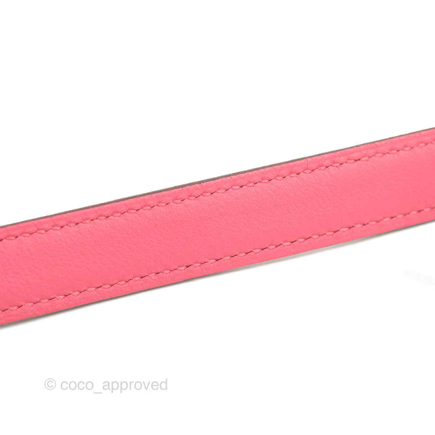 Hermès Retourne Kelly 25 Veau Swift Rose Azalee Gold Hardware