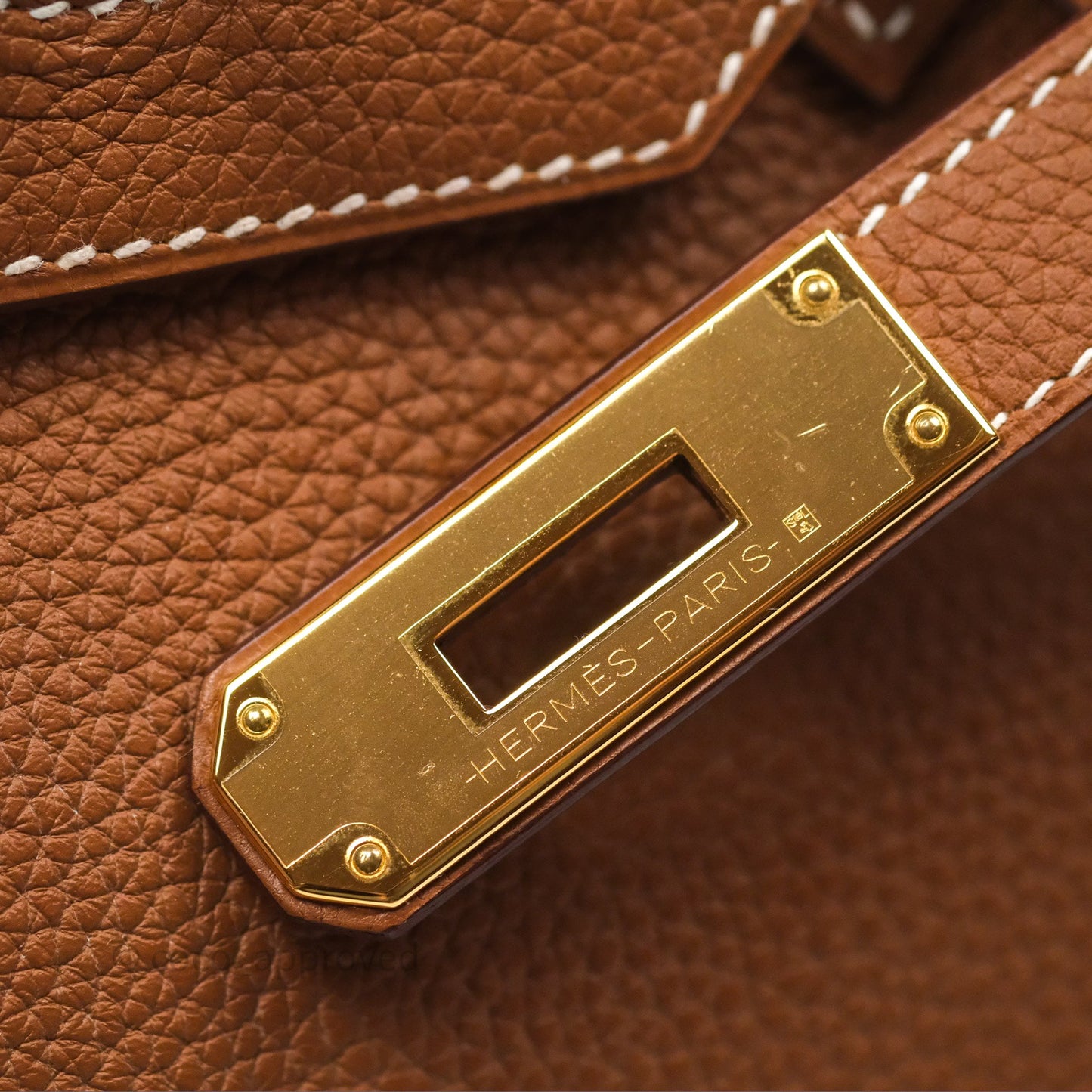 Hermès Birkin 30 Retourne Gold 37 Togo Gold Hardware
