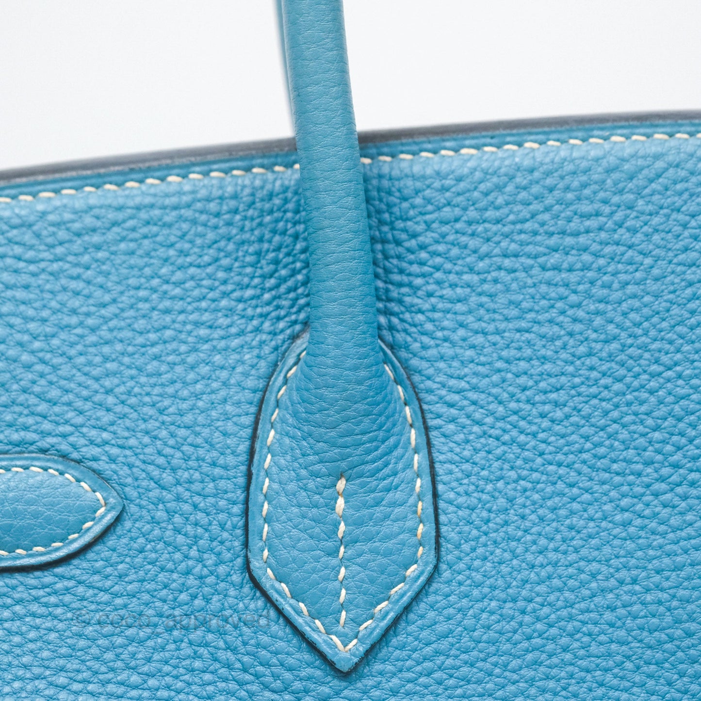 Hermès Birkin 30 Blue Jean Togo Palladium Hardware
