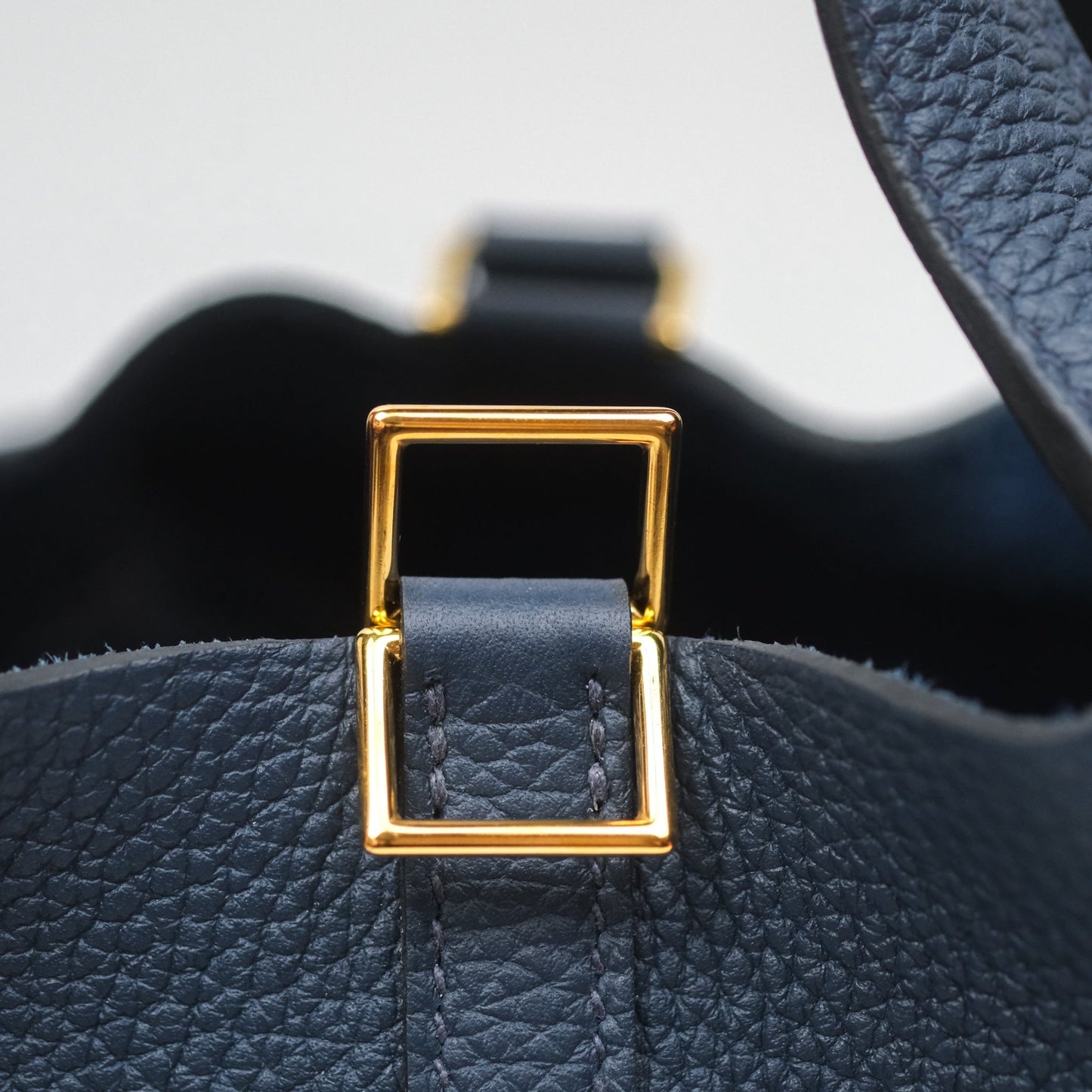 Hermès Picotin Lock 18 Bleu de Prusse 7P Clemence Gold Hardware