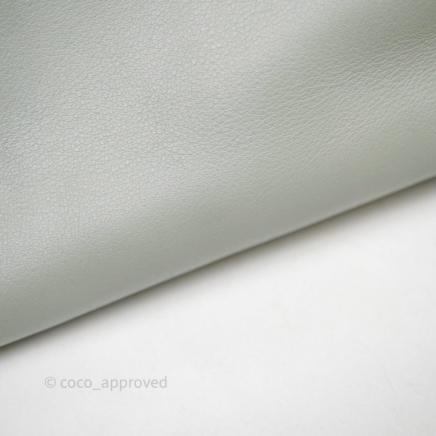 Loewe Flamenco Mini Clutch Bag Calfskin Green