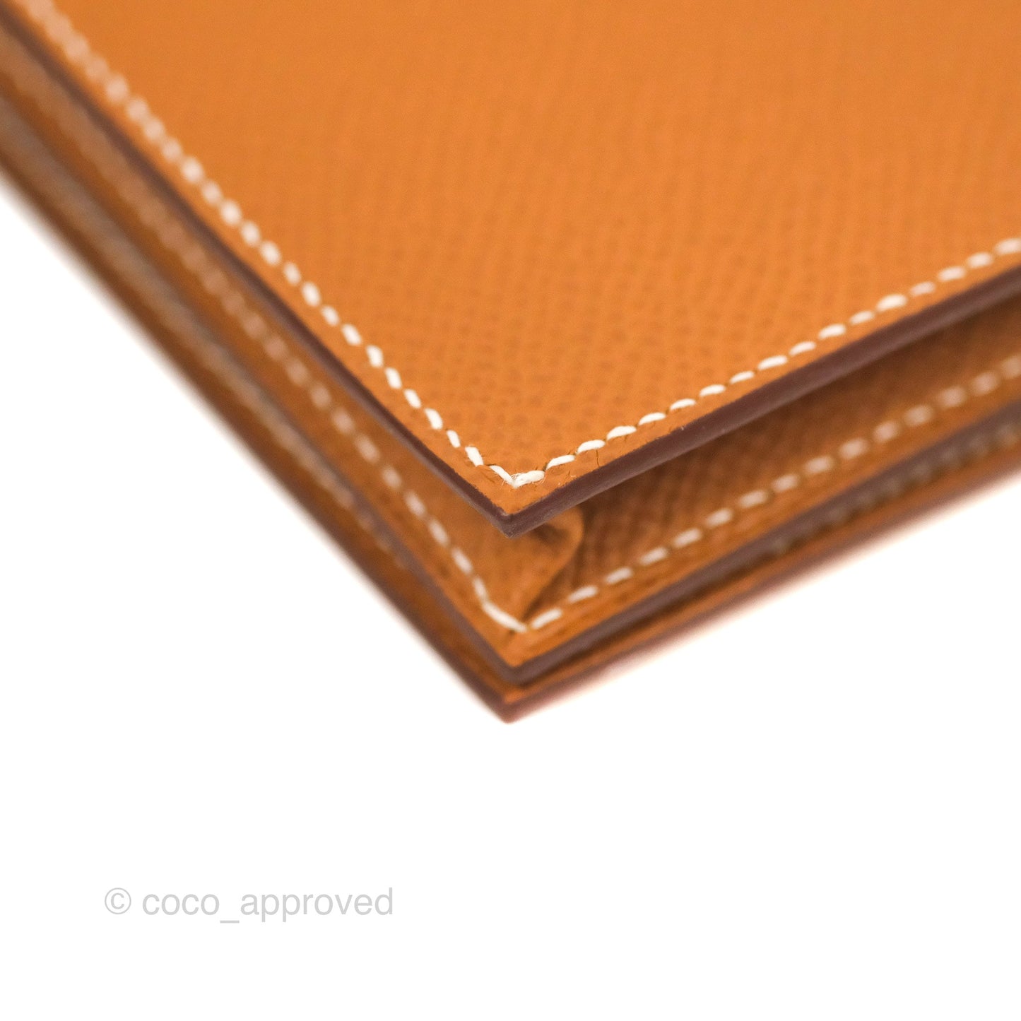 Hermès Bearn Wallet Gold Epsom Gold Hardware