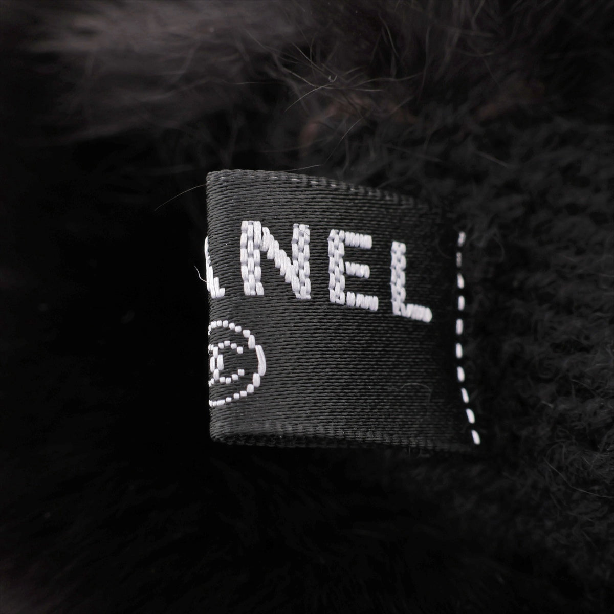 Chanel Coca-Cola Gloves Oryg x Cashmere Black