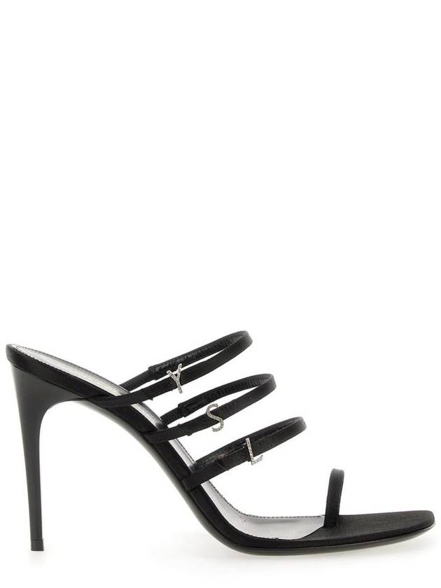 Luxury Saint Laurent Sandals 7752149QNAG1000 BLACK