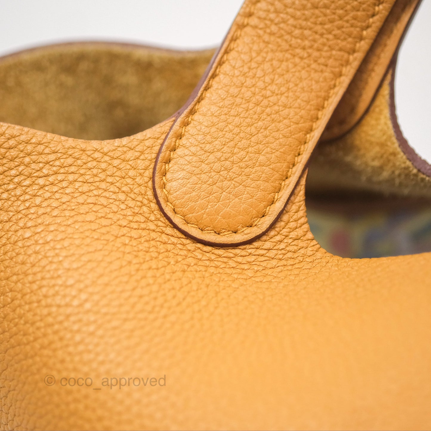 Hermès Picotin 22 Sesame 2S TM Gold Hardware