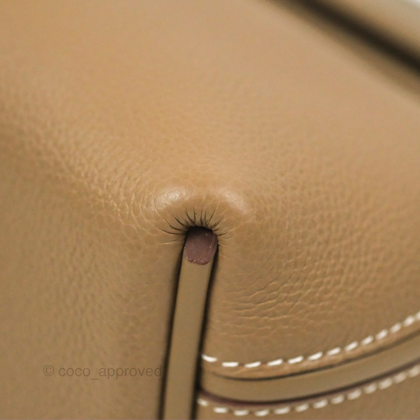Hermès 24/24 29 Etoupe Togo Palladium Hardware
