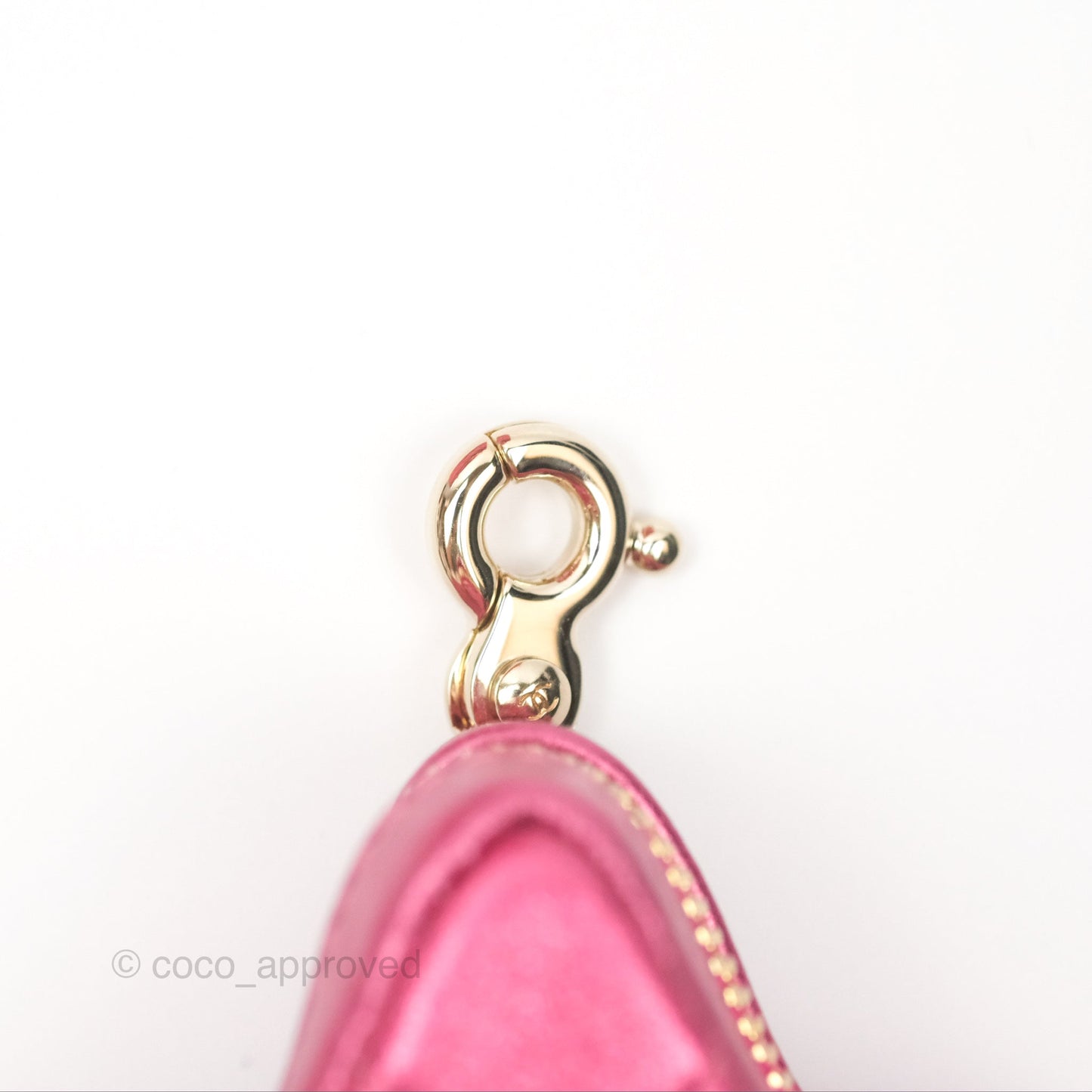 Chanel Small Flap Star Backpack Metallic Pink Mirror Calfskin Gold Hardware 24C
