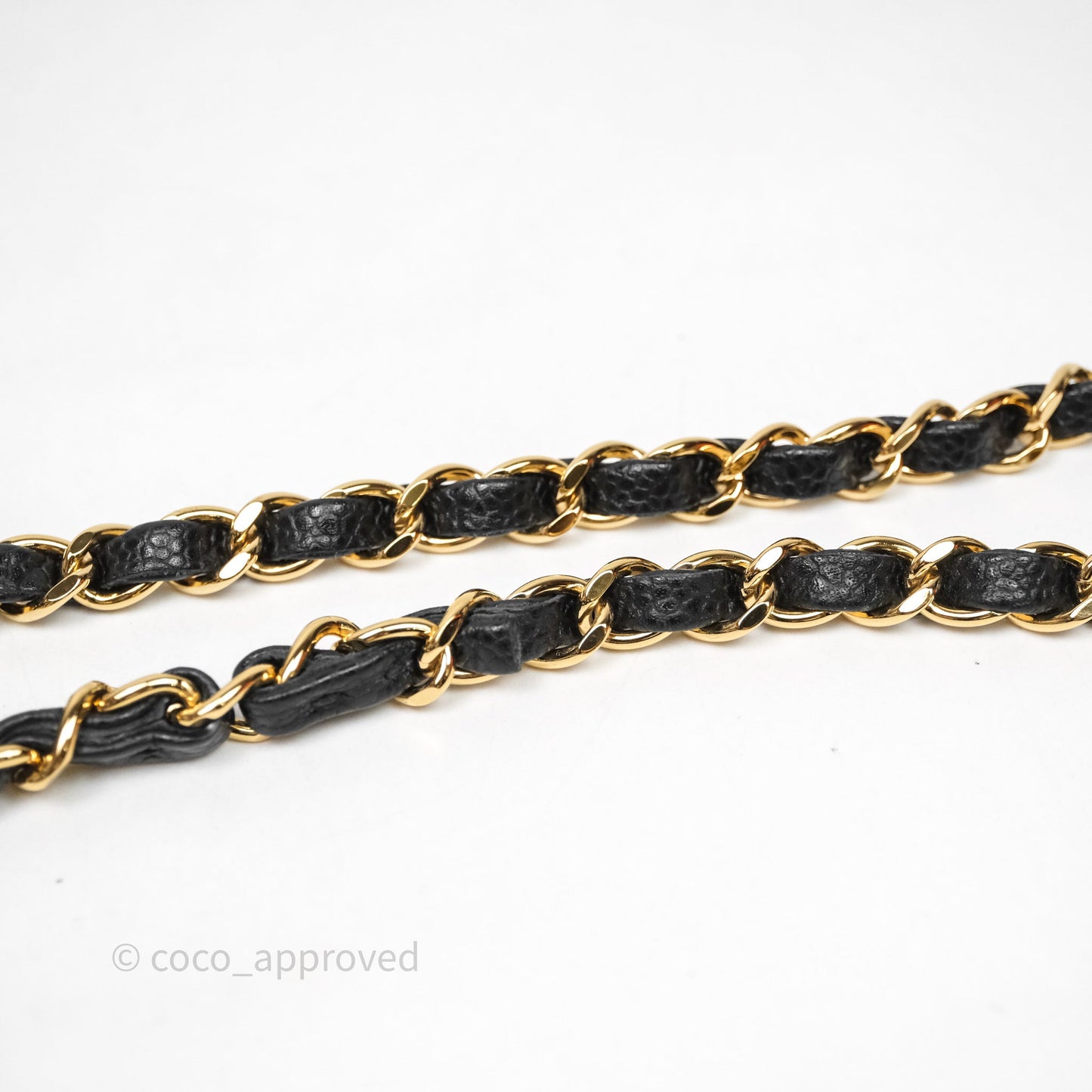 Chanel Small Classic Flap Quilted Black Caviar Gold Hardware