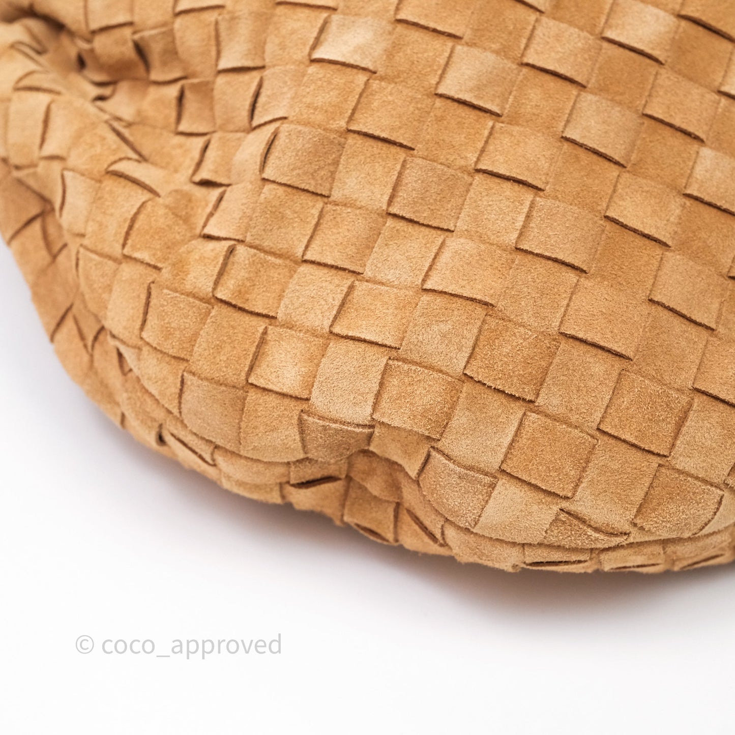 Bottega Veneta Classic Jodie Brown Suede Intrecciato