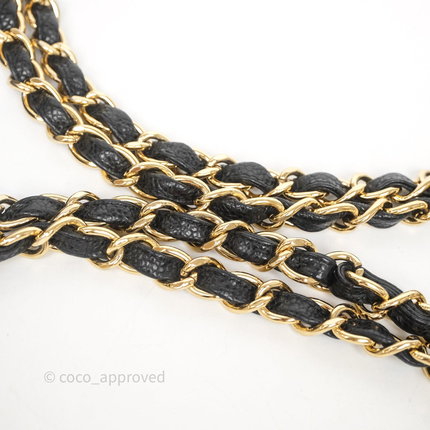 Chanel Jumbo Double Flap Black Caviar Gold Hardware⁣⁣