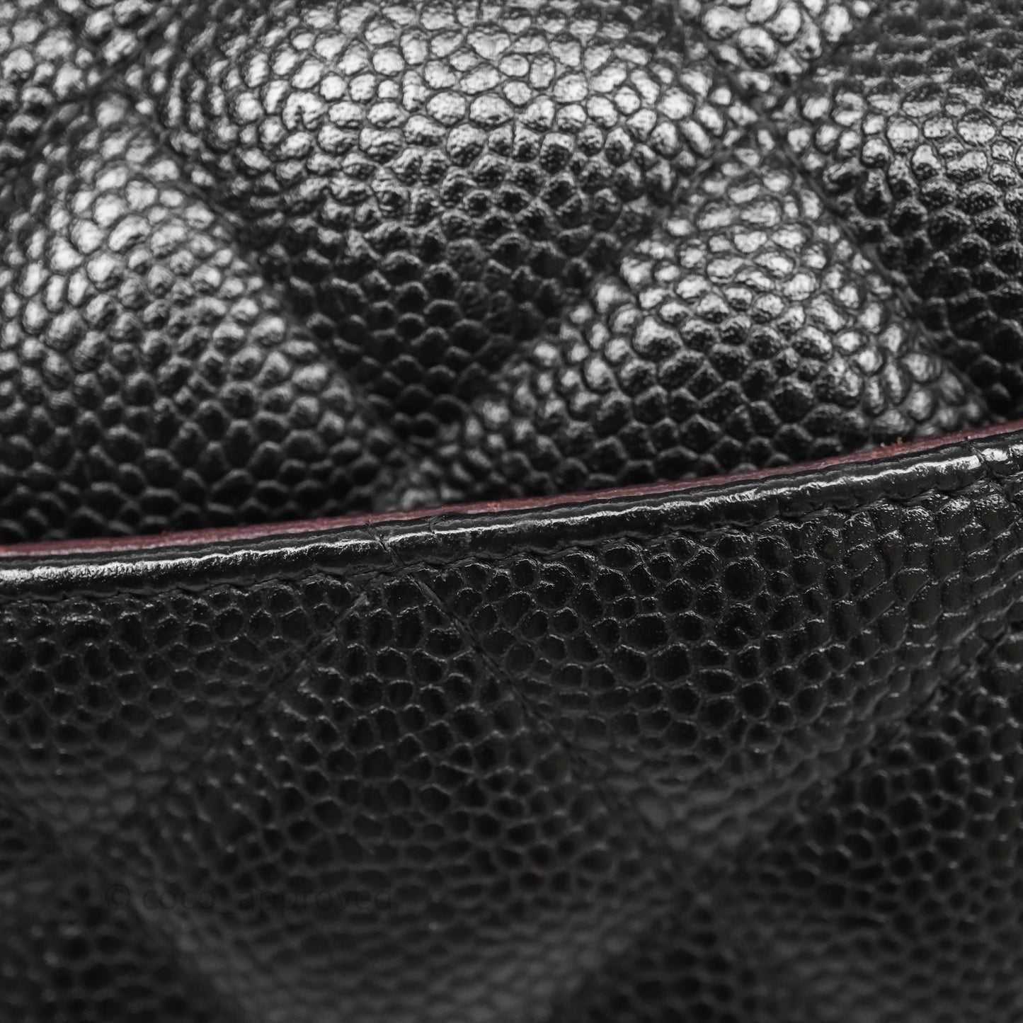 Chanel Jumbo Double Flap Black Caviar Silver Hardware⁣⁣