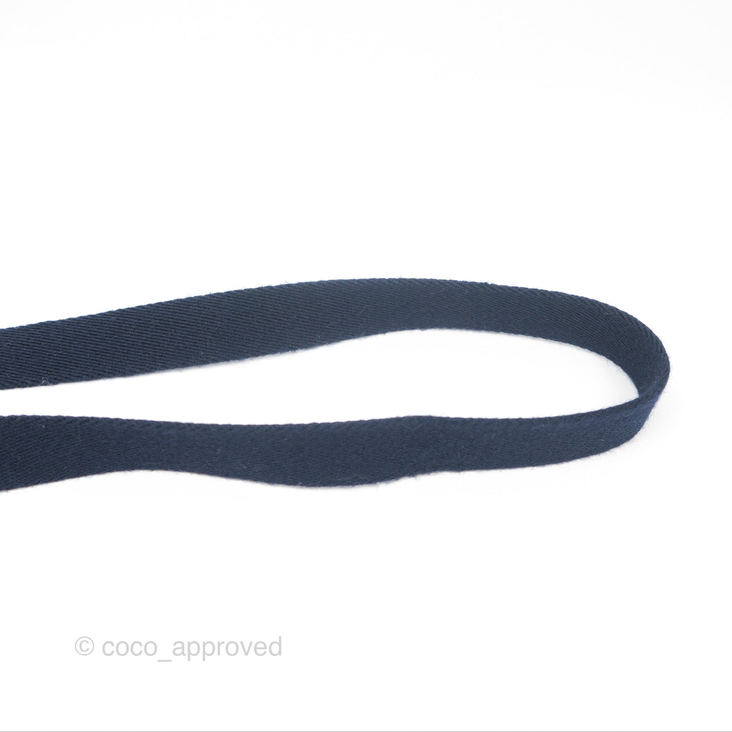 Hermès Mini Evelyne Etoupe Clemence Palladium Hardware with Bleu Indigo Strap