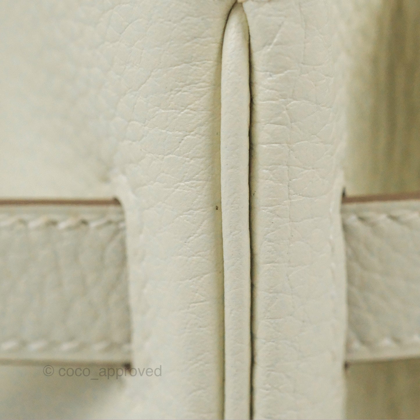Hermès Retourne Birkin 30 Mushroom Togo Palladium Hardware