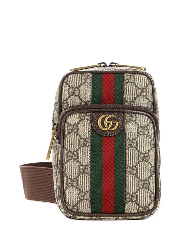 Luxury Gucci Trending 2025 Ophidia GG Pocket Mini Bag Beige