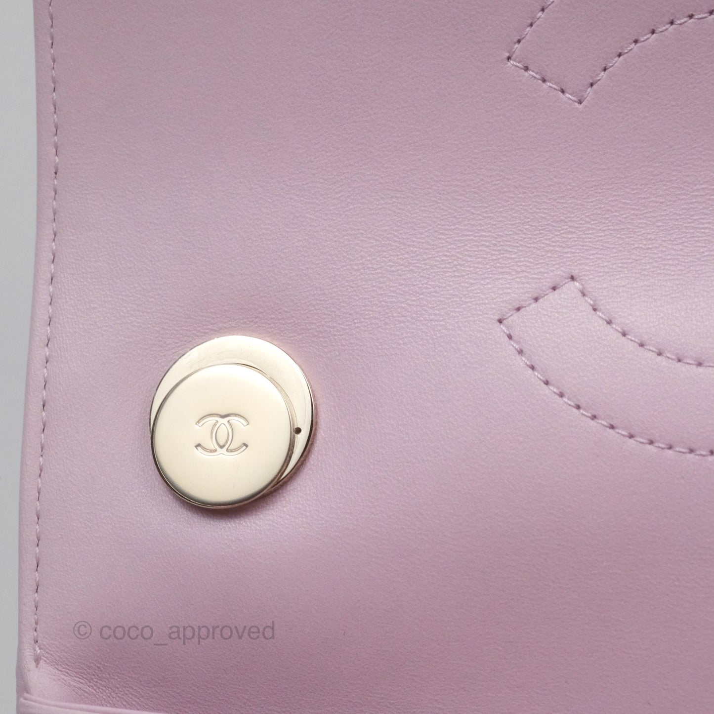 Chanel Small Trendy CC Mauve Pink Lambskin Gold Hardware